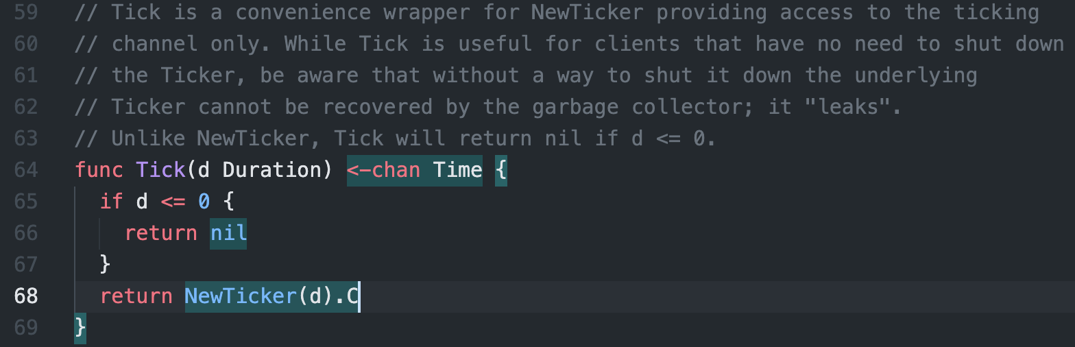 time.Tick